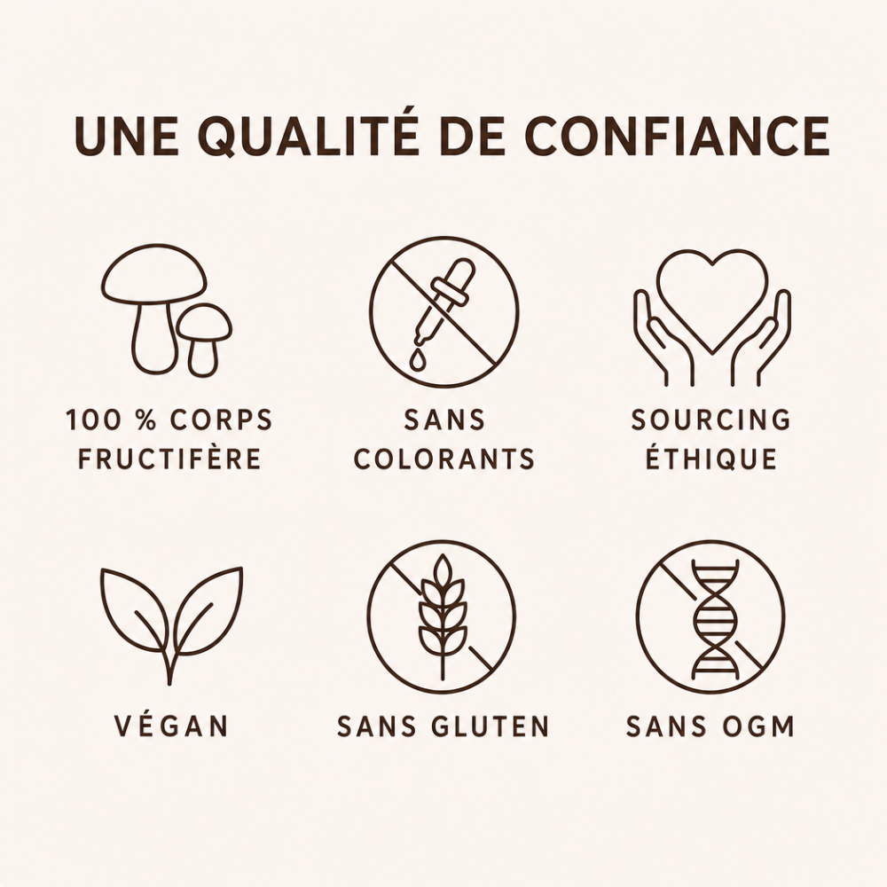 Gomme aux champignons