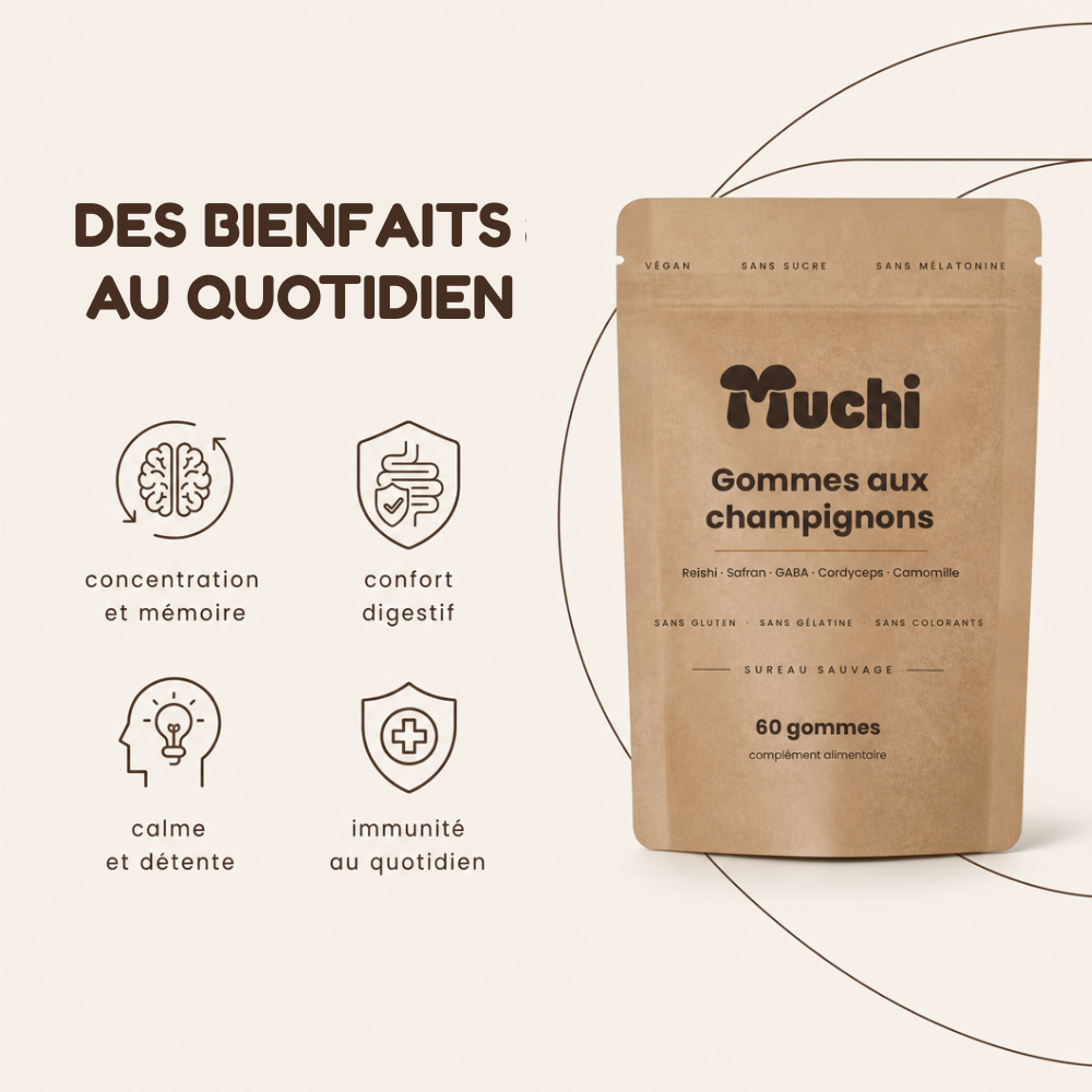 Gomme aux champignons