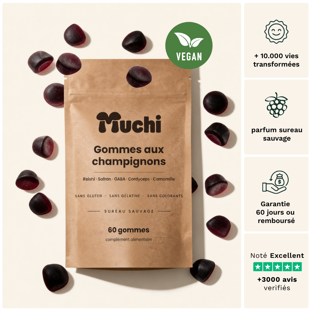 Gomme aux champignons
